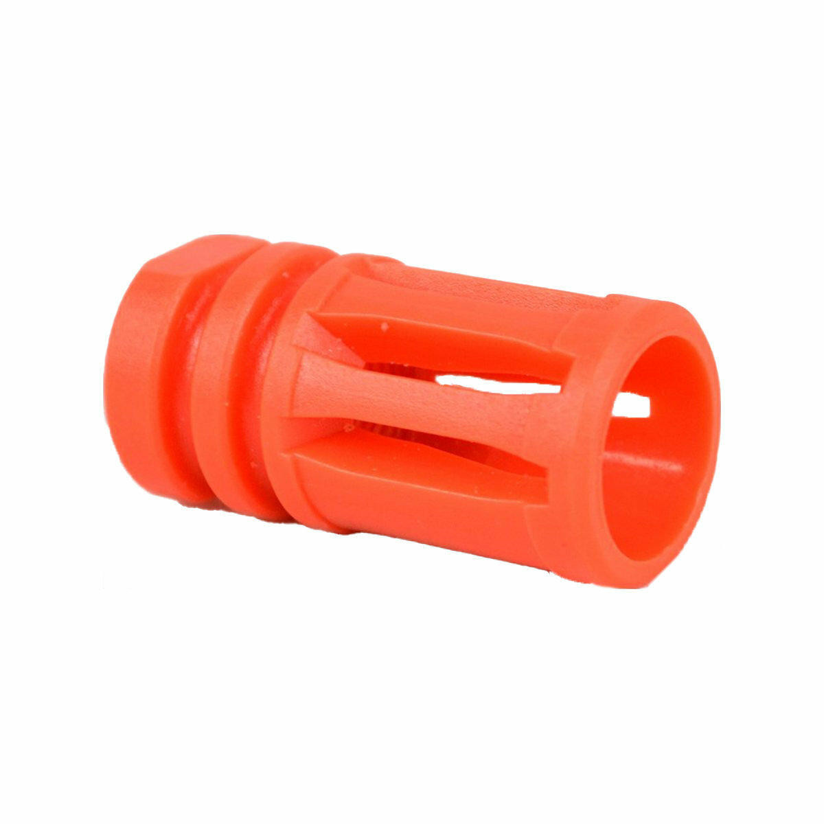 Valken A2 Birdcage Molded Orange Flash Hider - 14mm CCW