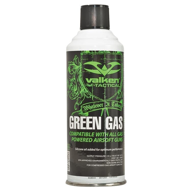 Valken Airsoft Green Gas, 8oz Can