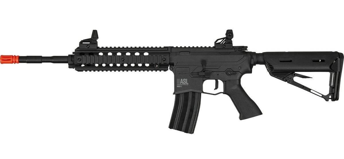 Valken ASL+ Series High Velocity MOD-L AEG Airsoft Rifle, Black