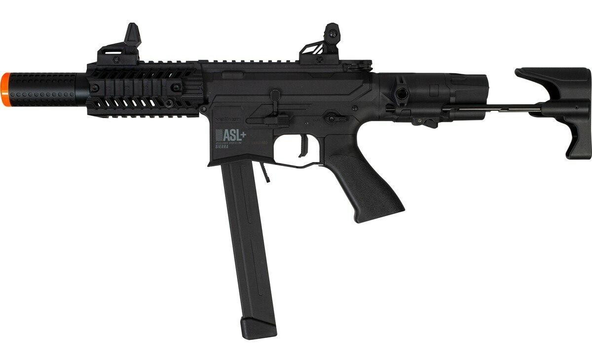 Valken ASL+ Series Sierra AEG Airsoft Rifle, Black