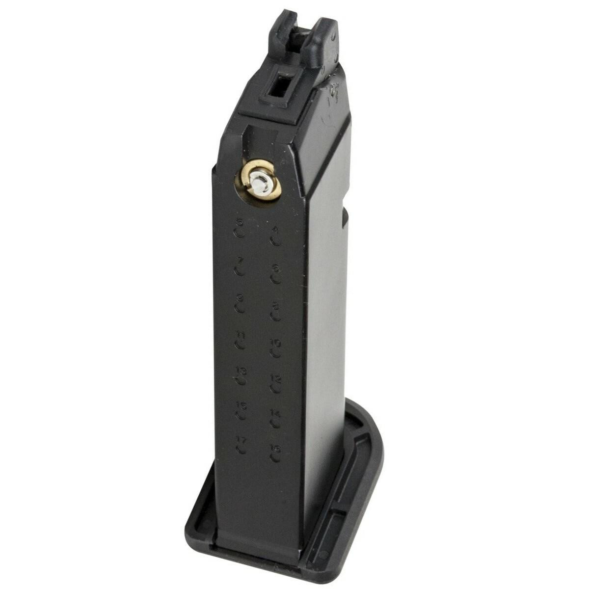 Valken AVP17 24rd Green Gas Magazine, Black