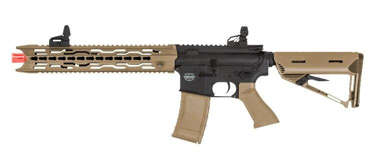 Valken Battle Machine AEG V2.0 TRG-L Black/FDE Tan - REFURBISHED