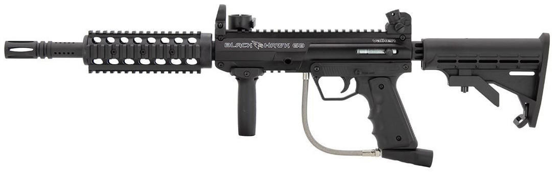 Valken Blackhawk Whiskey Rig Paintball Gun, Black