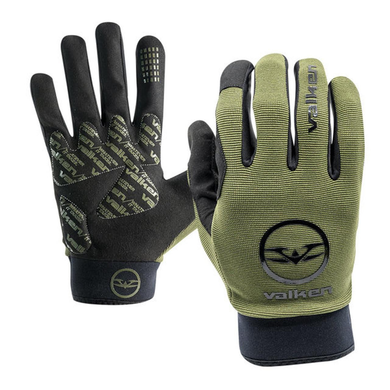 Valken Bravo Gloves, Large, Olive