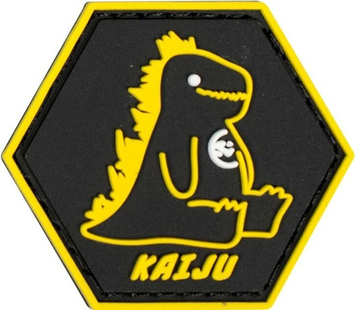 Valken Kaiju Hex 1.5" x 1.3" Morale Patch, Black