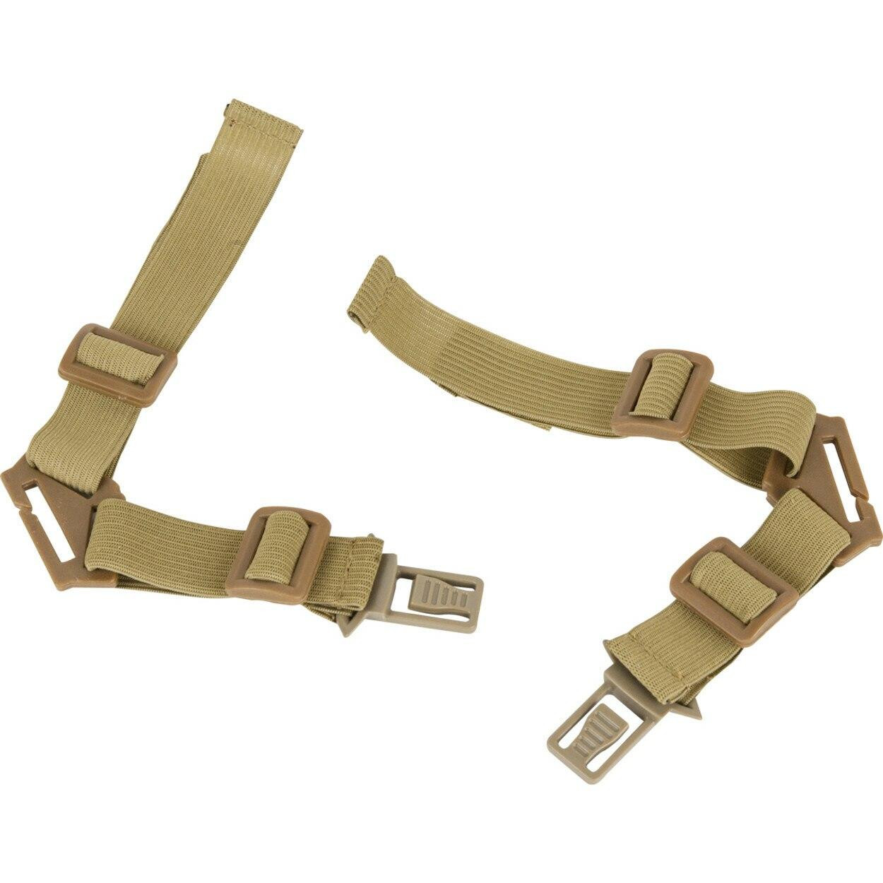 Valken Mesh Mask Helmet Buckle Upgrade Kit, Tan