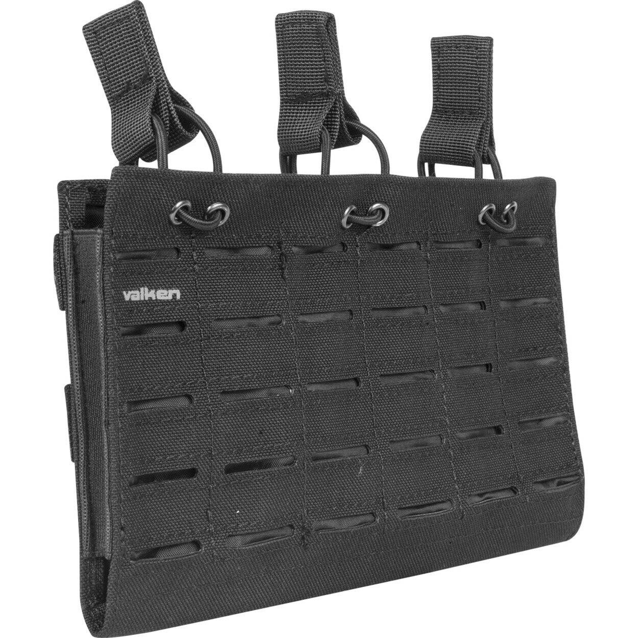 Valken Multi Rifle Triple Mag Pouch LC, Black