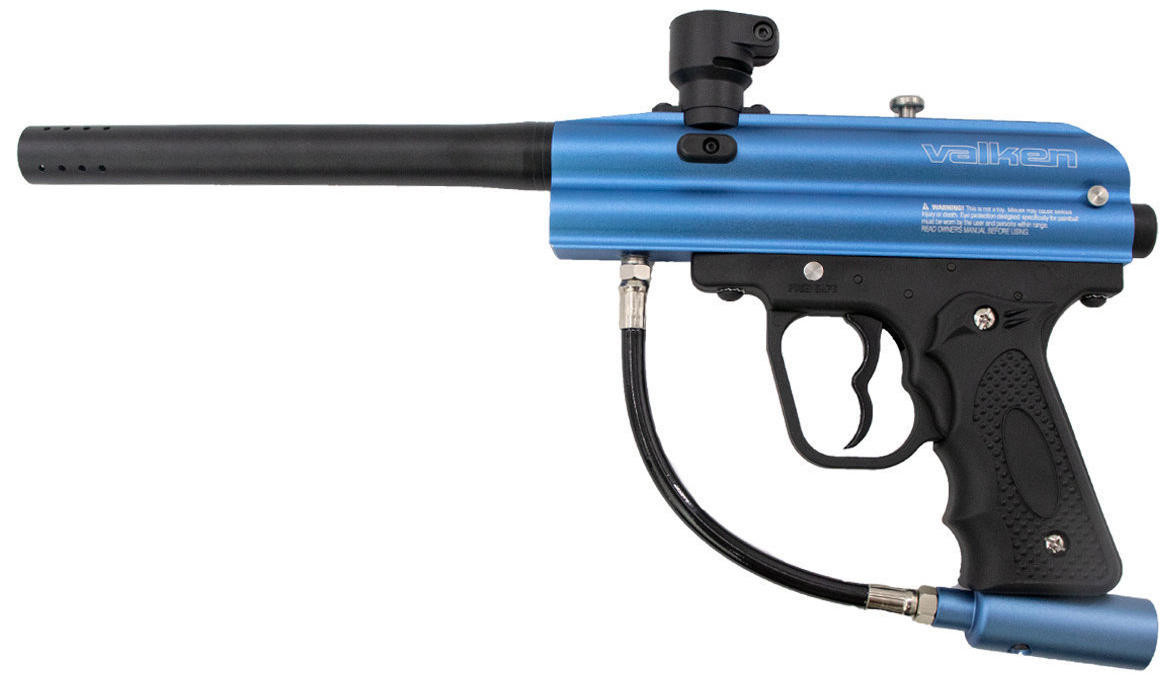 Valken Razorback .68 Cal Paintball Marker, Blue/Black
