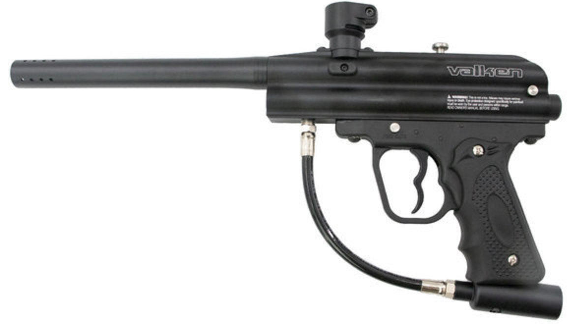 Valken Razorback .68 Cal Paintball Marker, Black