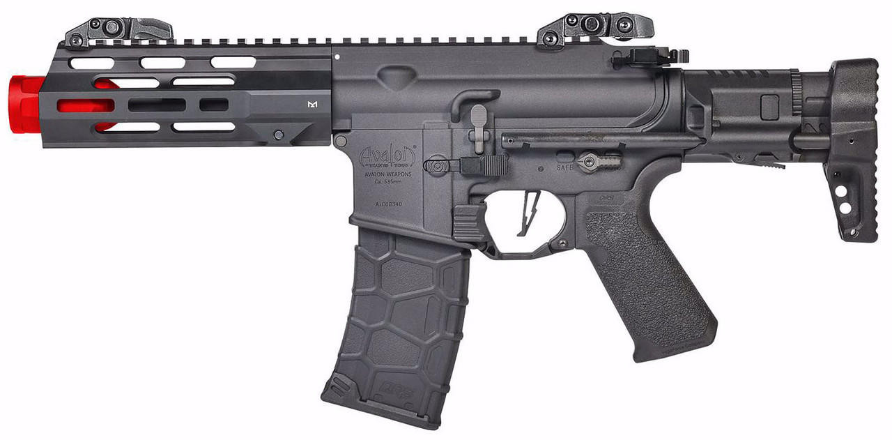 VFC Avalon Calibur II PDW Airsoft AEG Rifle, Black