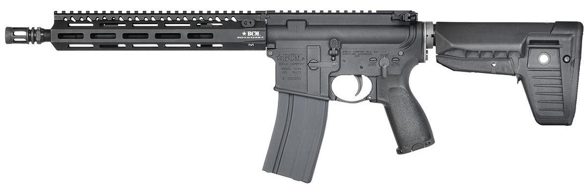VFC BCM AIR GUNFIGHTER 11.5" CQB AR-15 Airsoft AEG Rifle w/ Avalon Gearbox, Black