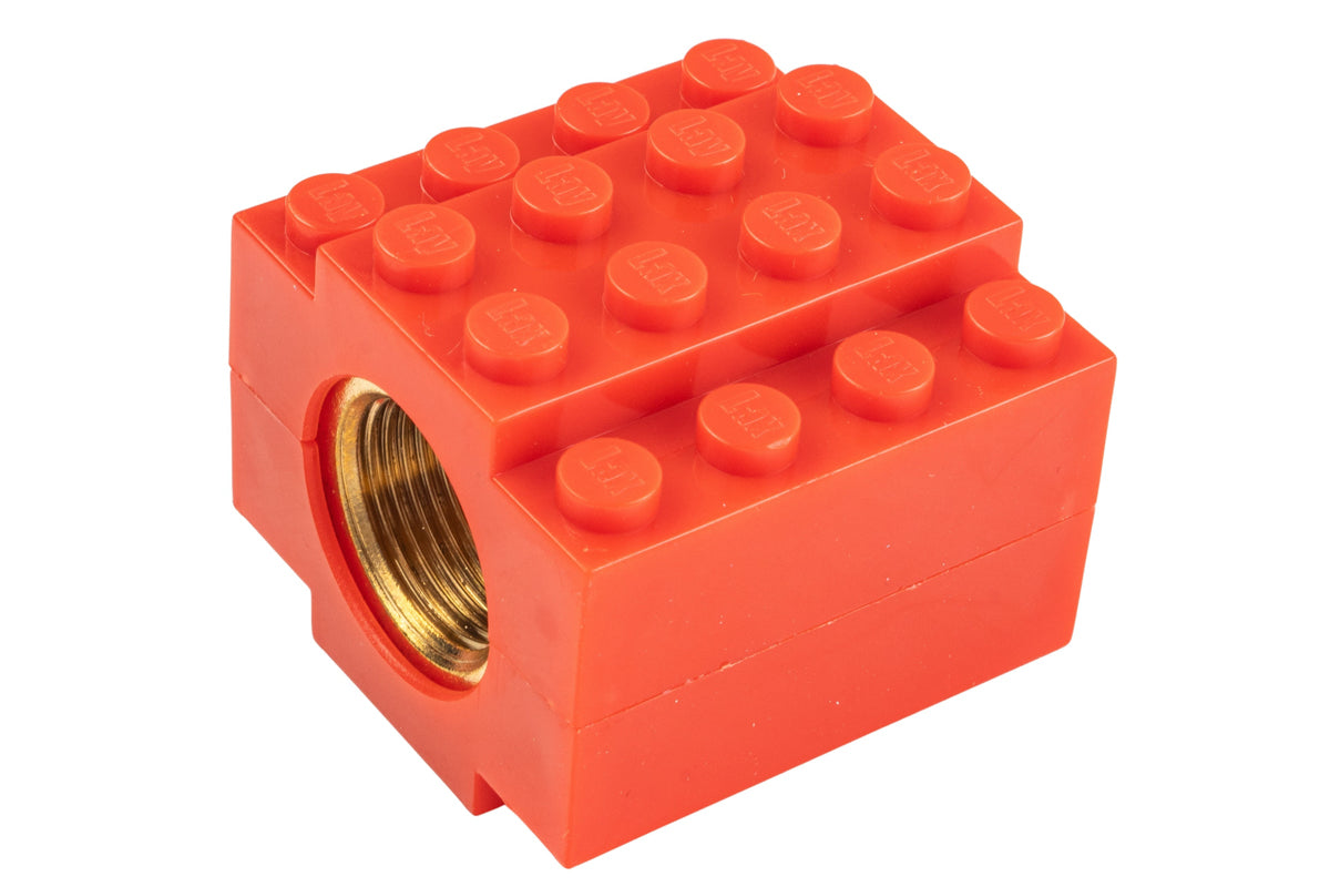 First Factory Block Flash Hider (14mmCCW/ Red)