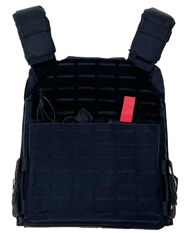 VISM by NcStar Laser Cut Plate Carrier, Black
