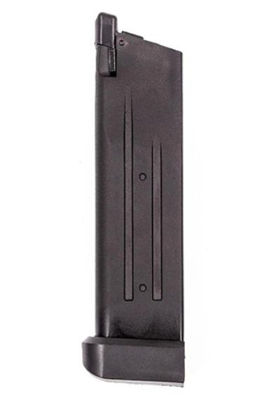 Vorsk 23rds Airsoft Hi-Capa Standard Gas Magazine, Black