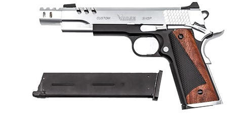 Vorsk CS Defender Pro MEU Double Pack Airsoft Pistol, Black/Silver