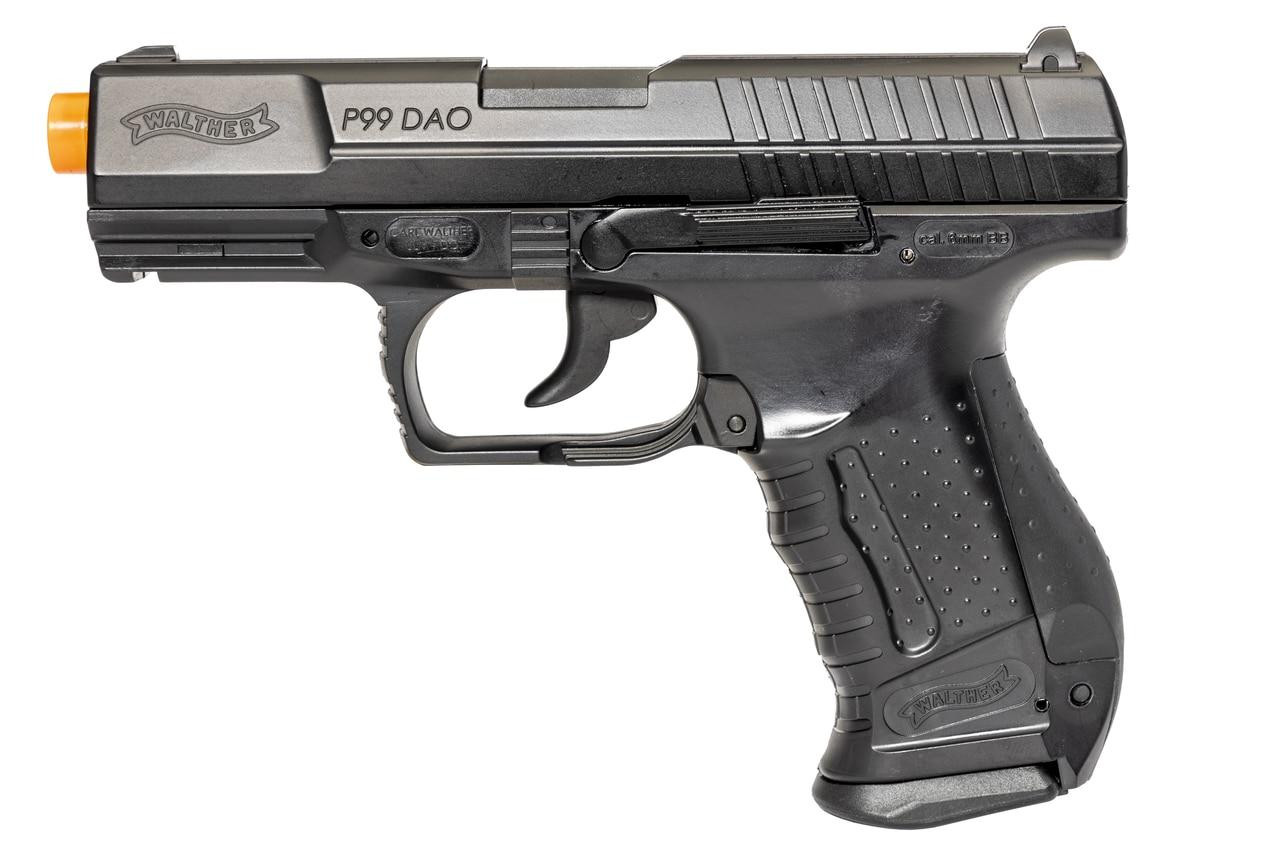 Walther P99 CO2 Blowback Airsoft Pistol, Gen. 2 with Metal Slide and 2 Magazines