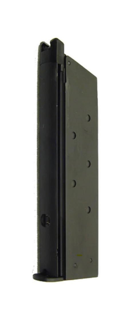 WE-Tech 1911 Gas Blowback Airsoft Pistol Magazine, Black
