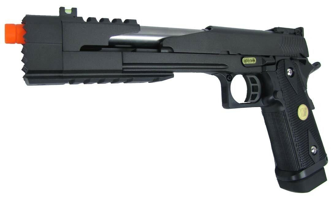 WE Hi-Capa 7 Dragon Full Metal Semi Auto Gas/CO2 Compensated Blowback Pistol