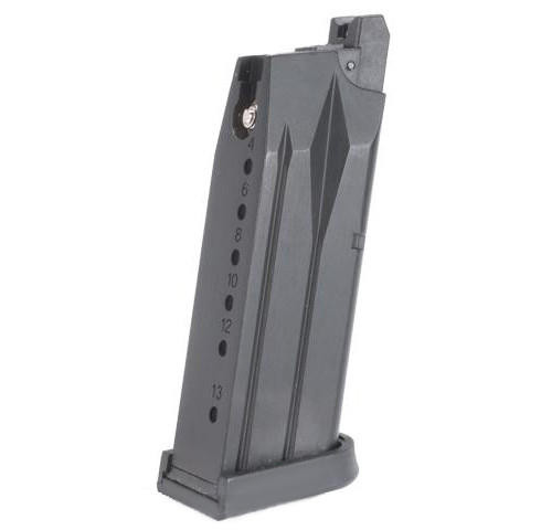 WE-Tech 20rd Magazine for Bulldog Compact Airsoft GBB Pistol, Black