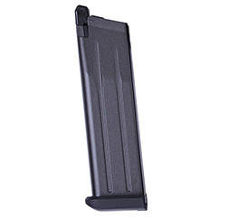 WE Tech 28rd 4.3 Hi-Capa Gas Blowback GBB Airsoft Pistol Magazine, Black