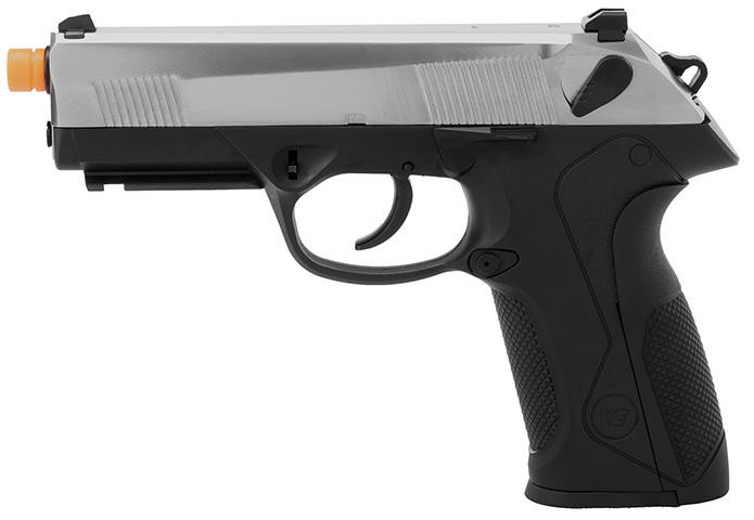 WE Tech Bulldog Full Size Full Metal Gas Blowback Airsoft Pistol, Two Tone