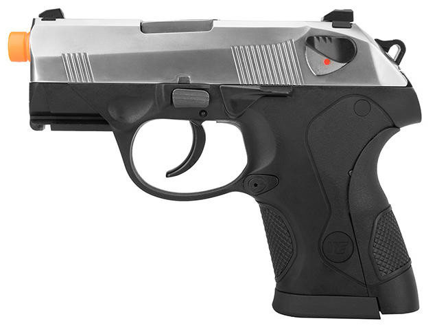WE Tech Bulldog Gas Blowback Airsoft Pistol, Silver