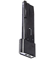 WE Tech Extended 30 Round Gas Magazine for WE M9 GBB Pistols