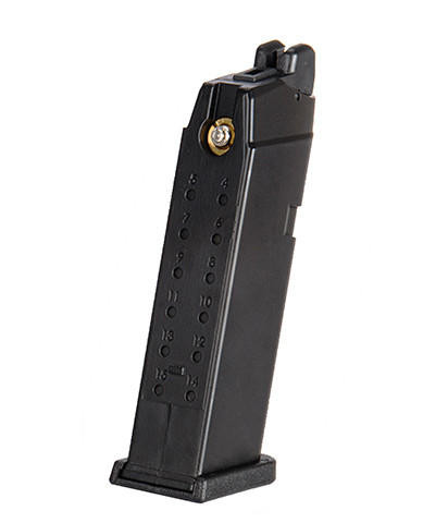 WE Tech G19/G23 22rd Gas Magazine, Black