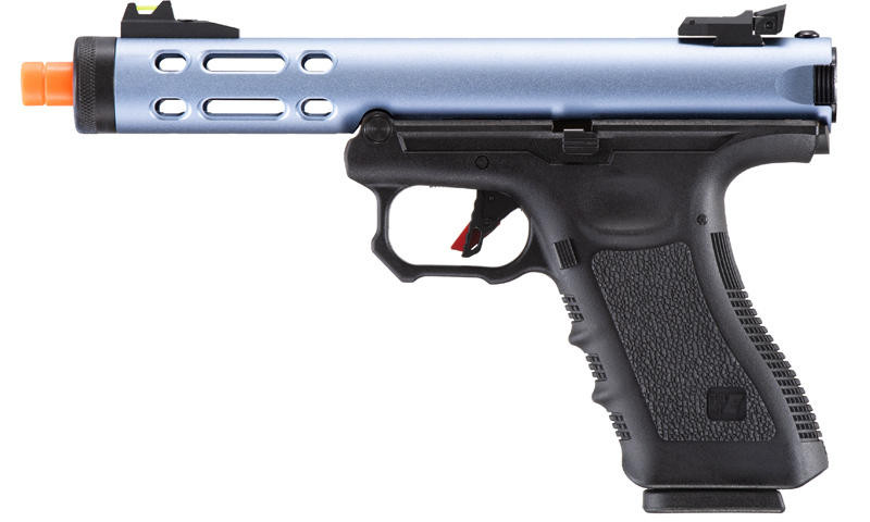 WE-Tech Galaxy G-Series Gas Blowback Airsoft Pistol, Blue