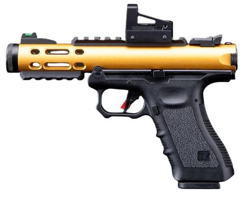 WE-Tech Galaxy GBB Airsoft Pistol, Gold