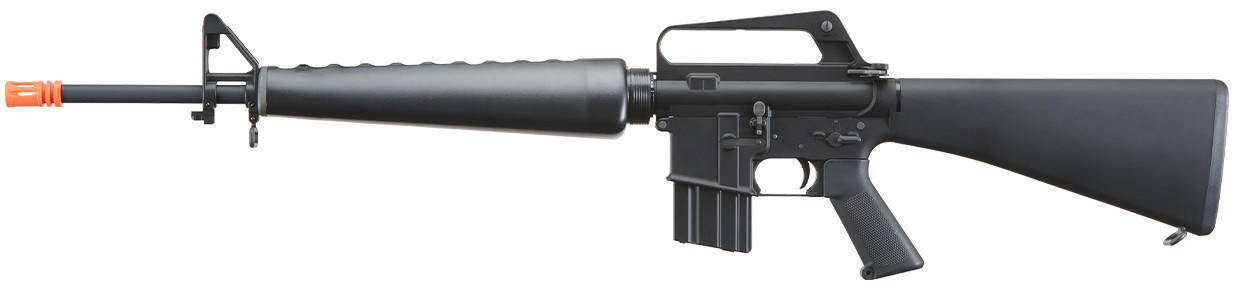 WE Tech M16A1 GBB Airsoft Rifle, Black