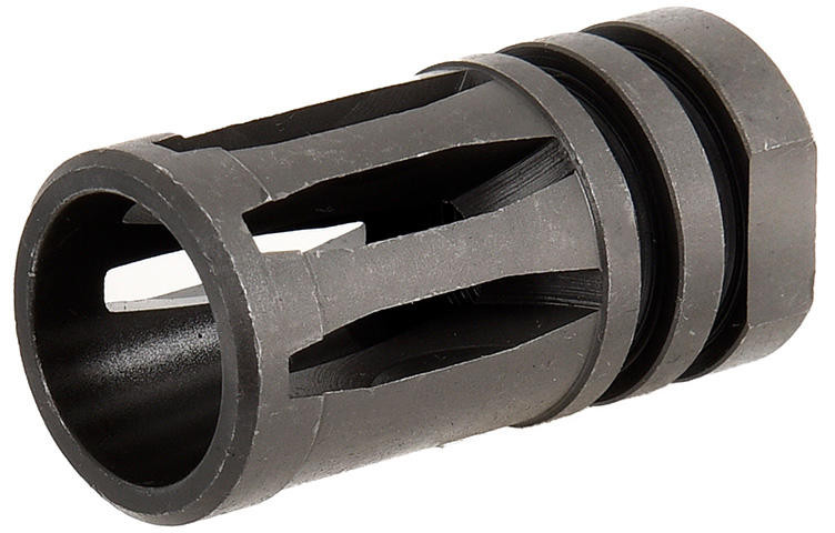 WE Tech M4/M16 Airsoft Bird Cage Metal Flash Hider, Black