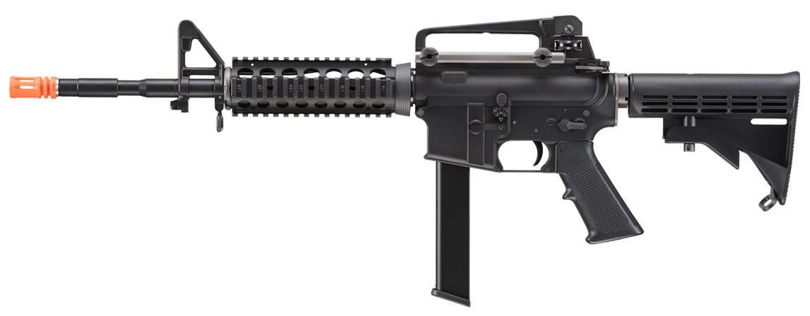 WE-Tech M4 RIS PCC Gas Blowback Airsoft Rifle, Black