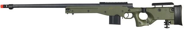 Well L96 AWP Bolt Action Airsoft Sniper Rifle, OD Green