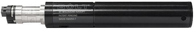 Wolverine Airsoft Bolt HPA Conversion Kit for JG BAR-10 w/o Cylinder, Black