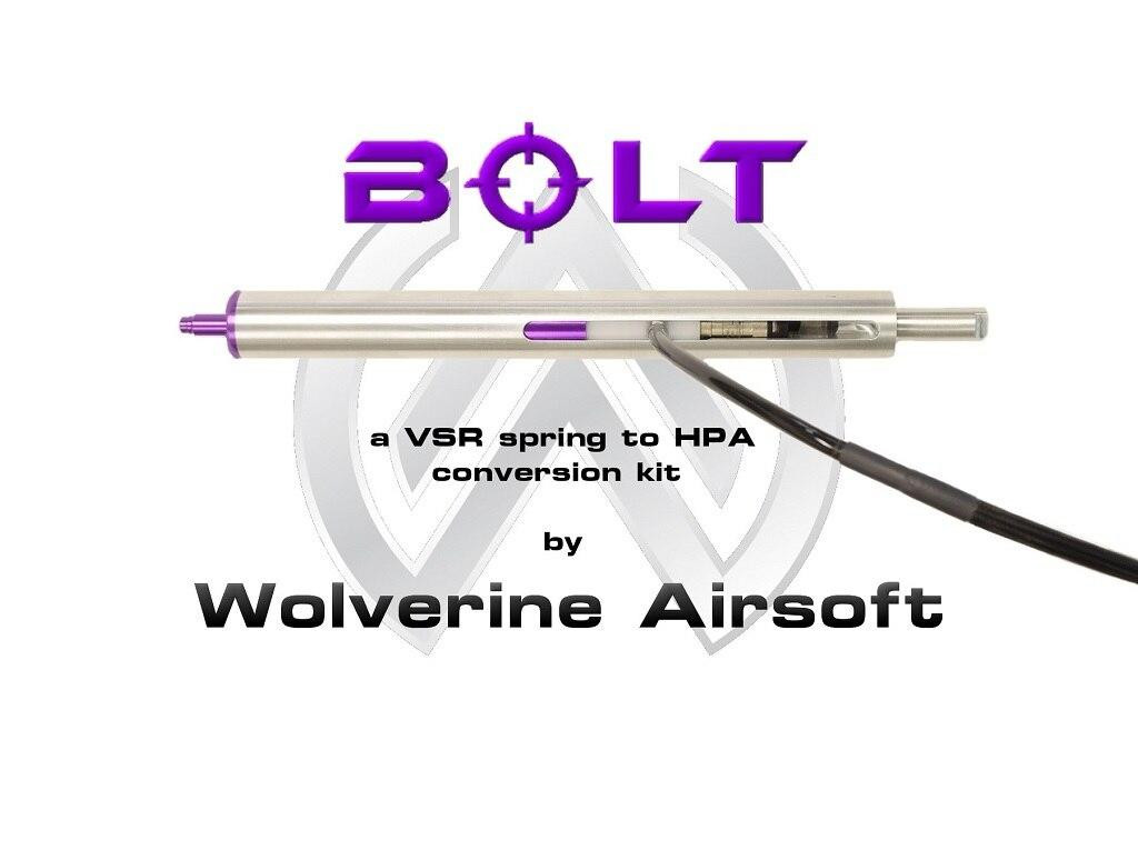 Wolverine Airsoft BOLT HPA Sniper Rifle Conversion Kit, Version 2