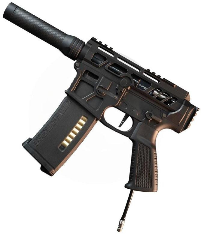 Wolverine Heretic Labs Article I HPA M4 Airsoft Rifle, Black