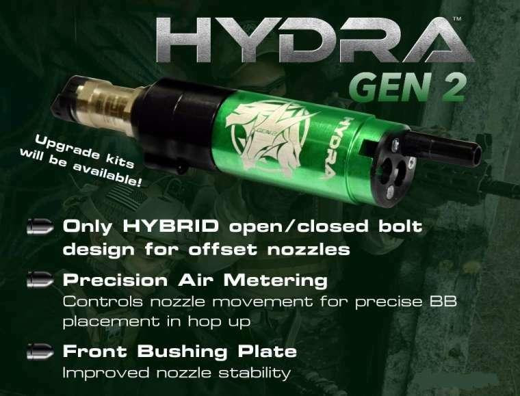 Wolverine HYDRA Gen 2 Tokyo Marui M14 Cylinder w/ Premium Edition Electronics & Bluetooth FCU HPA Ki