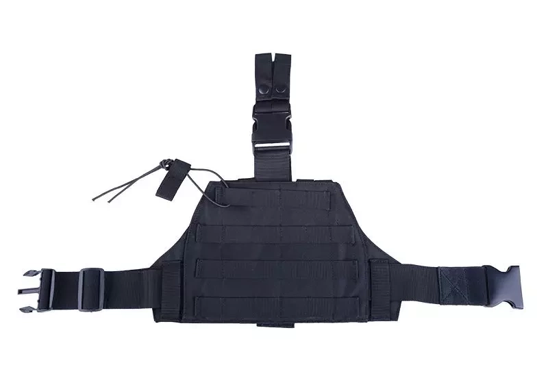 Drop leg panel MOLLE - black