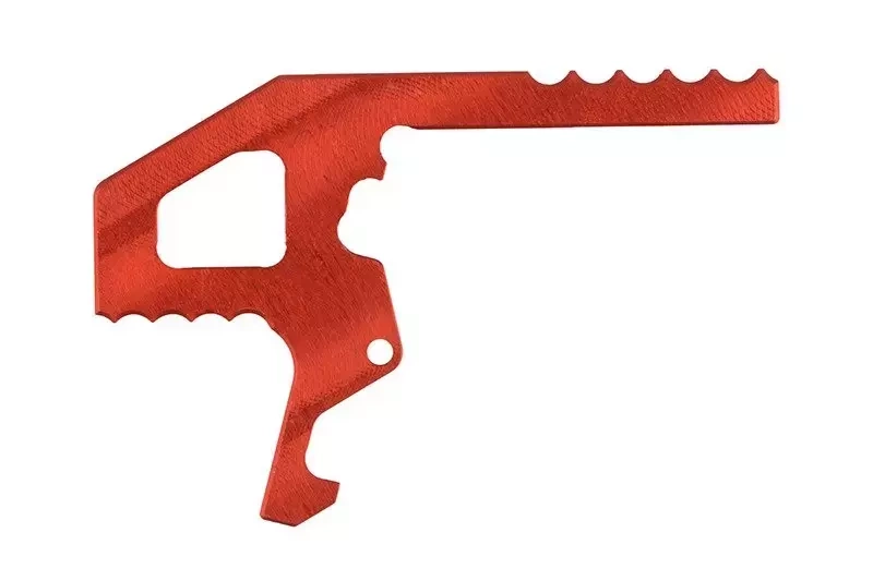 Enlarged CNC Charging Handle for M4/M16 Replicas - Red