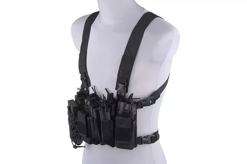 Fast Chest Rig Tactical Vest - Black