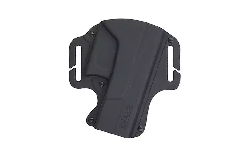 Glock 19, 23, 32 (Ambidextrous) OutsideWaistband Holster - Black