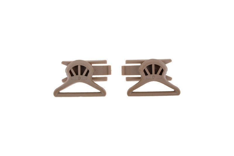 Goggle Swivel Clips (36mm) - tan