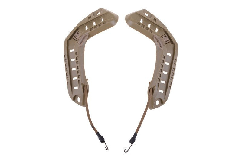Helmet Mounting Rail - tan
