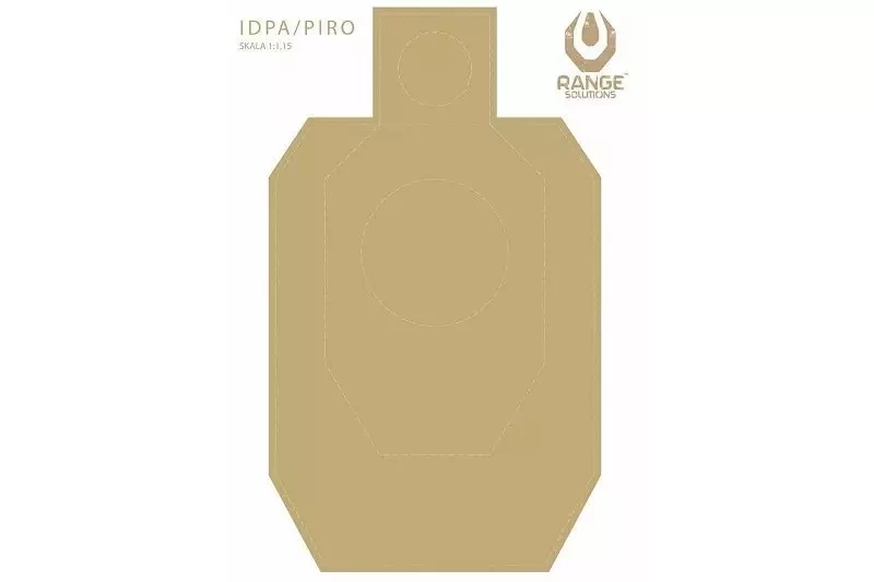 IDPA / PIRO Shooting Targets - 50 Pcs