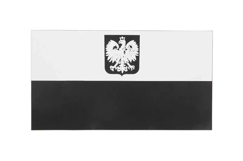 IR Badge - A2 GEN2 Polish Flag - WH/BLK