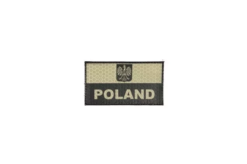 IR patch - Polish Flag - tan