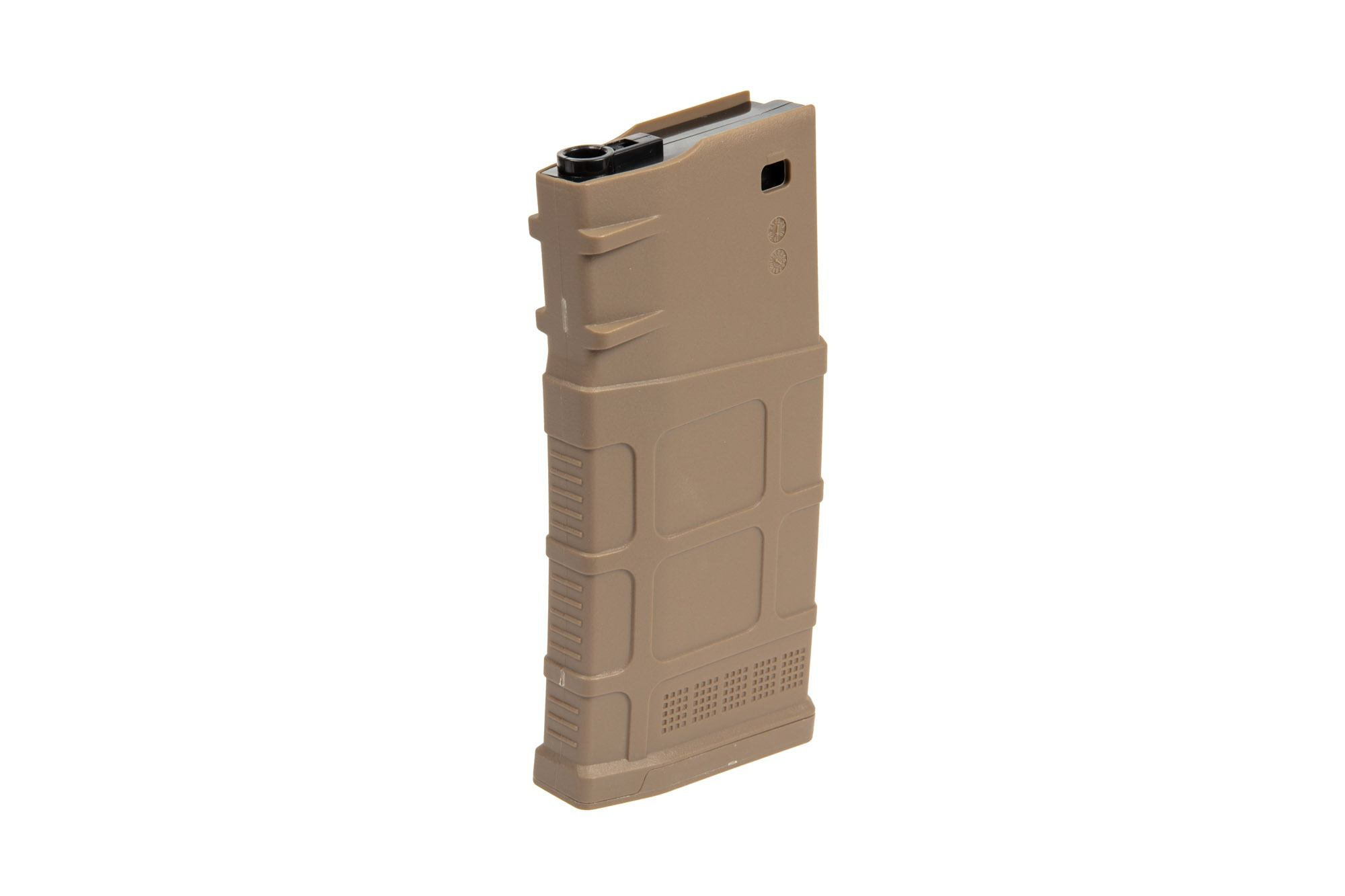 Low-Cap 70 BB Magazine for SR25 Replicas - Tan
