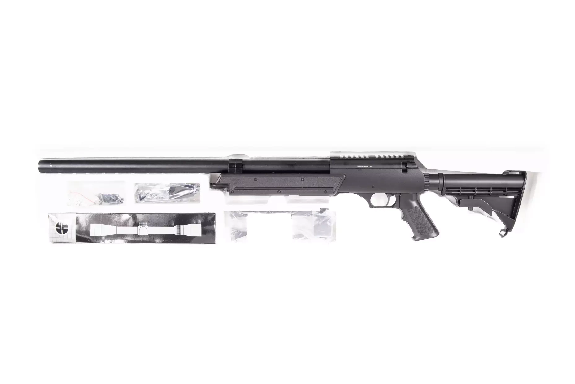 MB06D sniper rifle replica (with bipod and scope) (OUTLET)