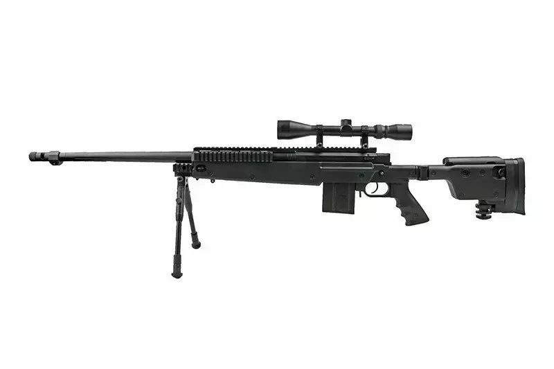 MB4407D sniper rifle replica - with scope and bipod